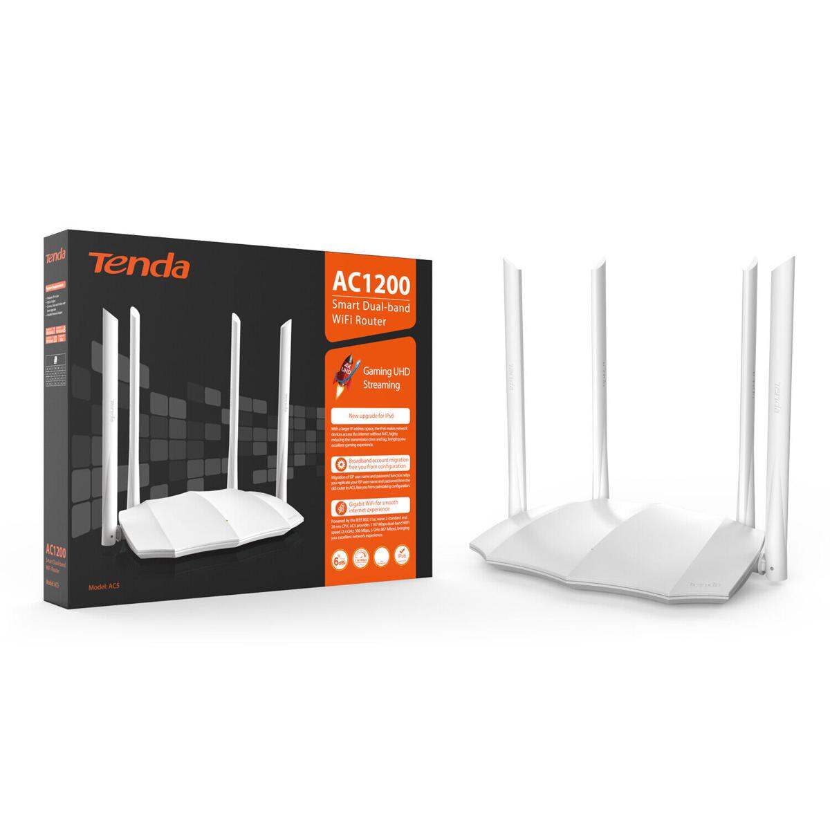 Tenda AC5 AC1200 Dual-Band Wireless Wi-Fi Router